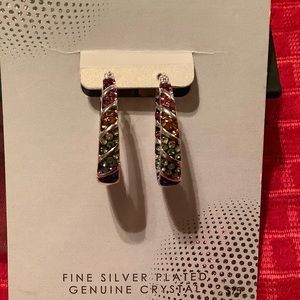 Genuine Crystal Earrings.